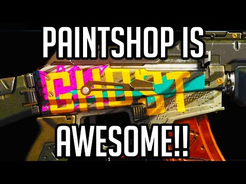 Black Ops 3 Paint Shop Gameplay - CUSTOMIZE YOUR OWN GUN!! (PS4 1080p 60fps)