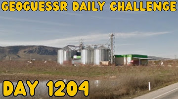 Cream Mistakes! Geoguessr daily challenge day 1204!
