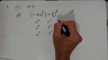 溫 Sir - DSE Maths M2 2021/Q3 (Binomial Expansion)