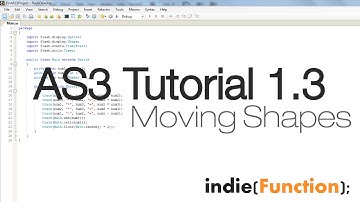 indie(Tutorials); - AS3 Game Development 1.3: Moving Shapes