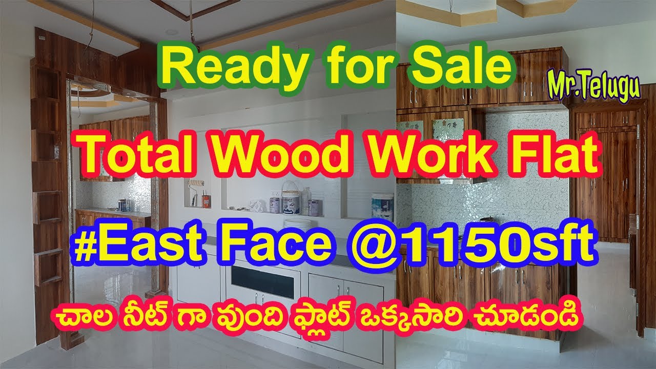2Bhk Flat for sale Hyderabad 2bhk Wood Work flat sale Pragathinagar