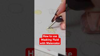 Masking Fluid Tips for Watercolor ✍🏻