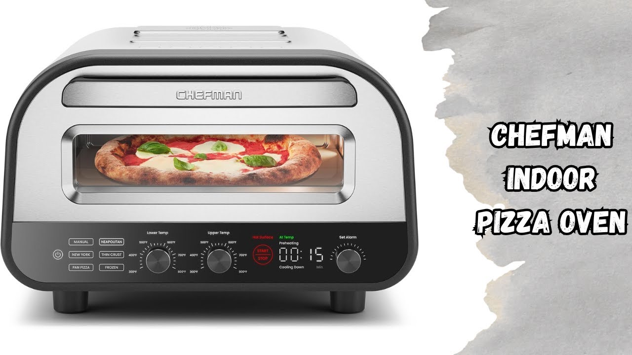 Chefman Indoor Pizza Oven - Makes 12 Inch Pizzas | Heats up to 800°F Fast Cooking | Review