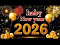 تهنئه راس السنه الميلاديه 2026 Happynewyear2026 اغانى راس السنه 2026 