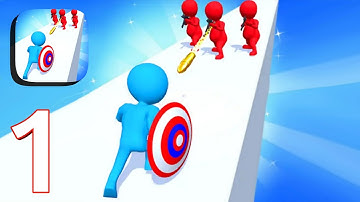 Shield Smash - Superhero Run - Gameplay Walkthrough Part 1 (iOS, Android)