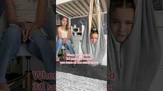The OLDER you are the more WISE 🤣 #twins #milaandemma #funny