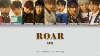 SF9 (에스에프나인) - ROAR (부르릉) [color coded lyrics han | rom | eng]