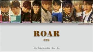 SF9 (에스에프나인) - ROAR (부르릉) [color coded lyrics han | rom | eng]