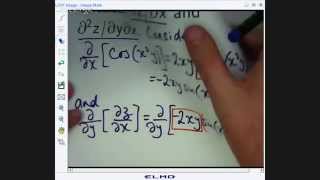 How to calculate partial derviatives