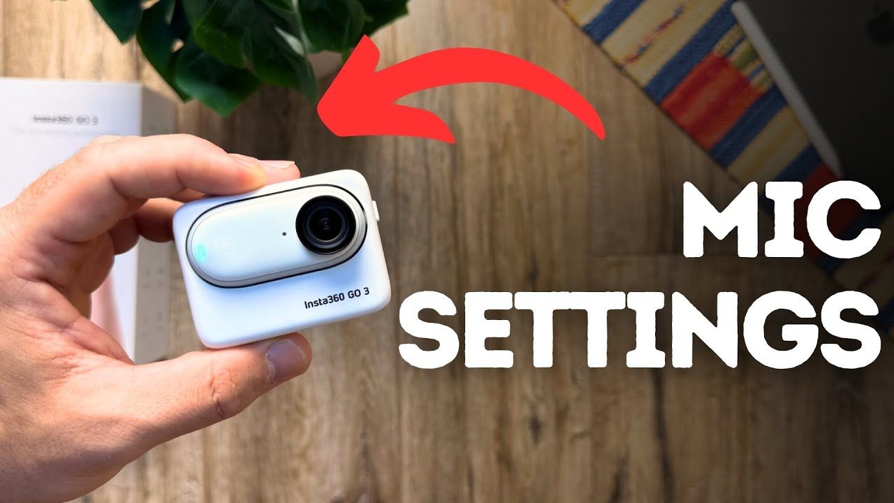 How to Adjust Microphone Settings on Insta360 Go3?
