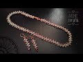 ⚜️The Crest, Seed Bead Necklace, Bracelet & Earrings/Beaded Jewelry for Beginners/Tutorial (0517)