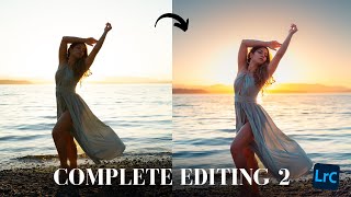 Complete Editing in Lightroom 2024 - Working Lighting & Colors | Lightroom Tutorial