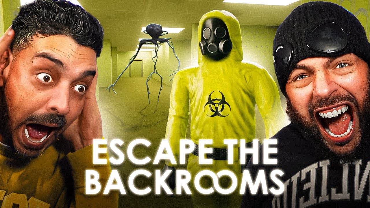 4 Gebroeders Spelen Weer Horror-  Escape The Backroom #3