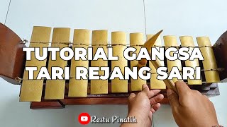 Tutorial Gangsa Tabuh Rejang Sari | Gambelan Bali