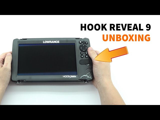 Lowrance HOOK REVEAL 9 - 50/200 HDI Unboxing 4K (000-15527-001) 