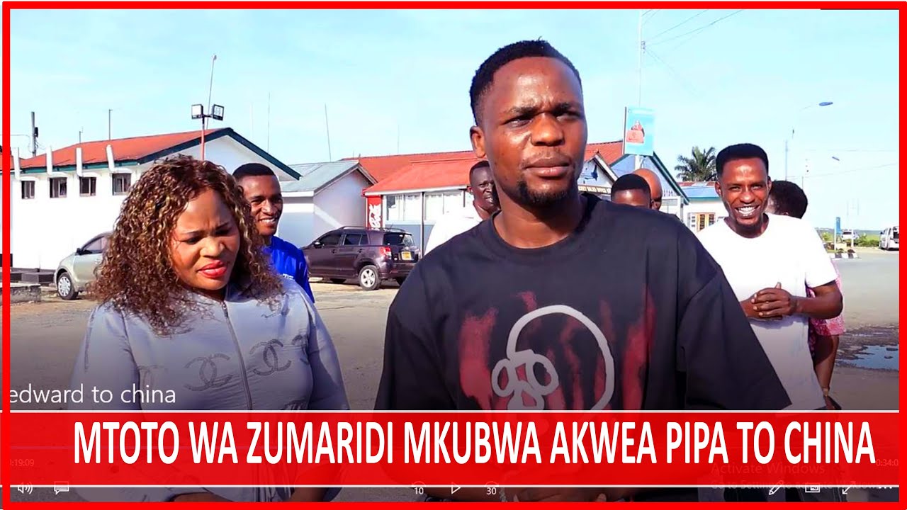 MTOTO WA MFALME ZUMARIDI AKWEA PIPA KWENDA CHINA MASOMONI