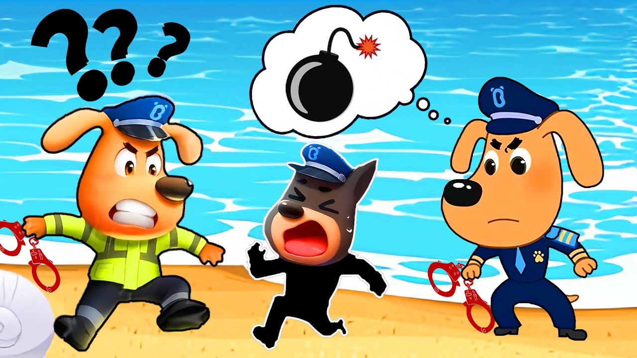 Choose the Correct Head for Sheriff Labrador! | Funny Sheriff Labraoor