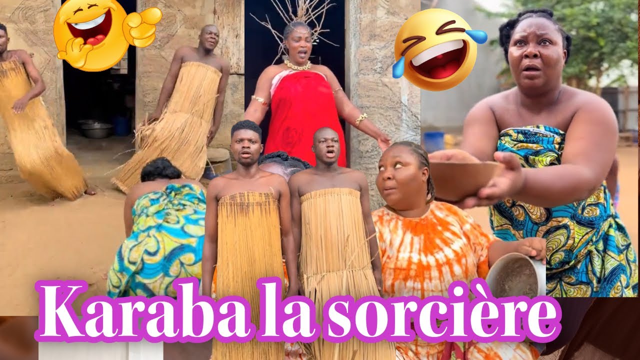 TOVIA , NORAH, JOJO L’OFFICIER, TOTORINO & MOUFITII : Karaba la sorcière 😂🤣🤣// Nouvelles vidéos 🤣🤣