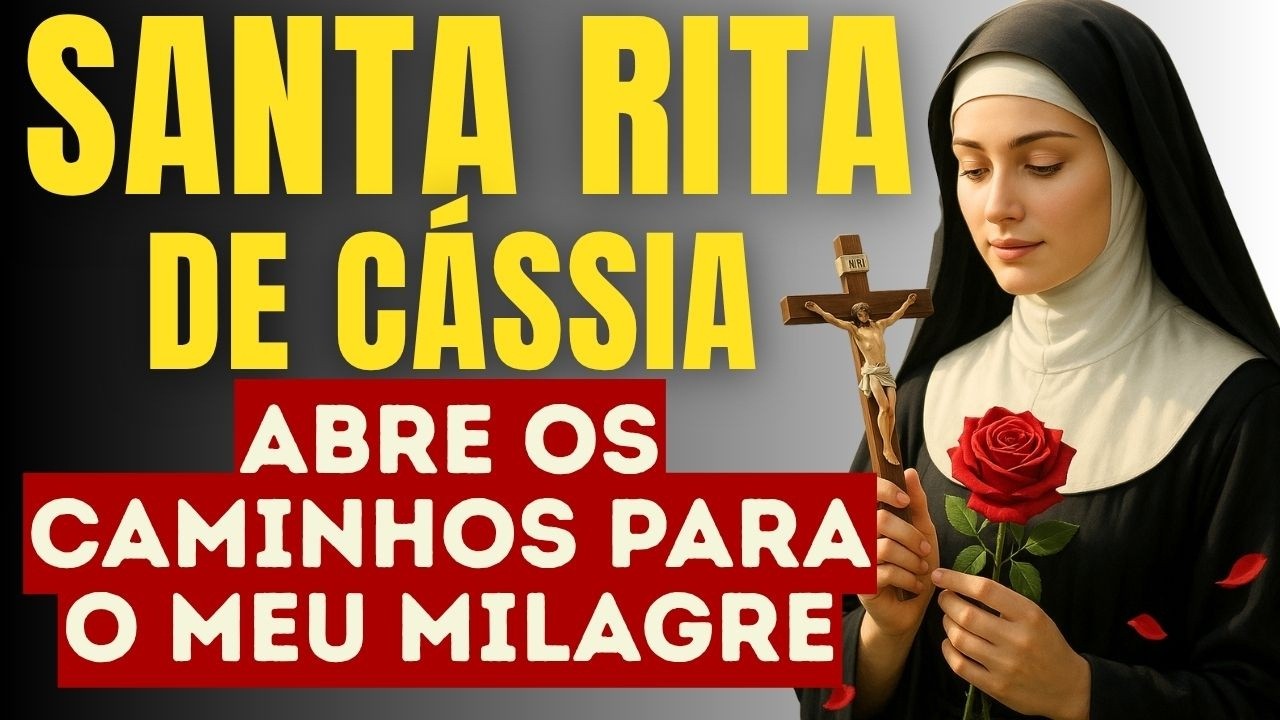 ORAÇÃO DA NOITE COM SANTA RITA PARA ABRIR CAMINHOS E RECEBER UM MILAGRE AGORA