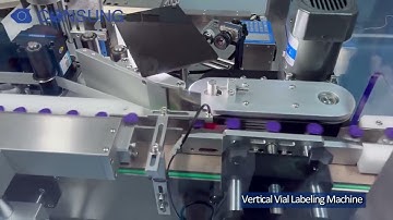 Automatic Vial Labeling Machine