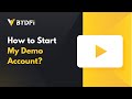 How to start my demo account  bydfi official guide