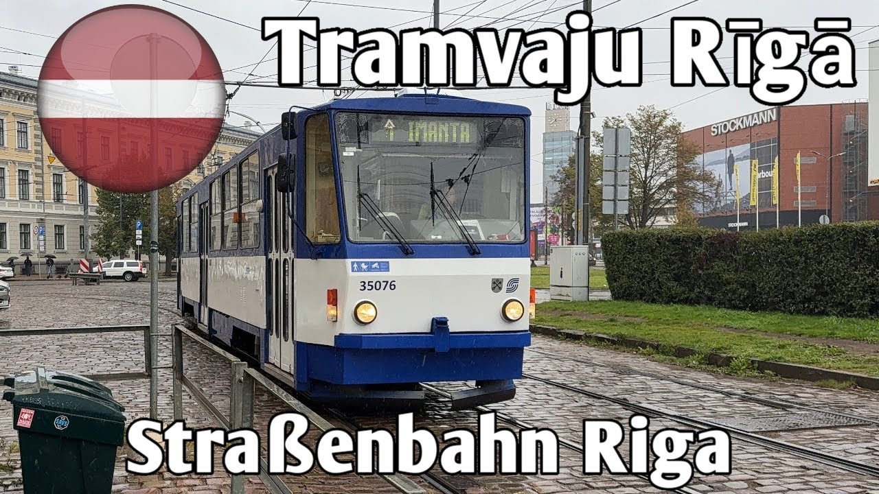 Tramway Riga - Straßenbahn Riga - Tramvaju Rīgā | Riga 2025 🇱🇻