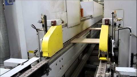 HOMAG Double-Sided Edge Banding Machine