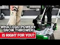 What EGO Power+ Snow Thrower Is Right For You? - Ace Hardware