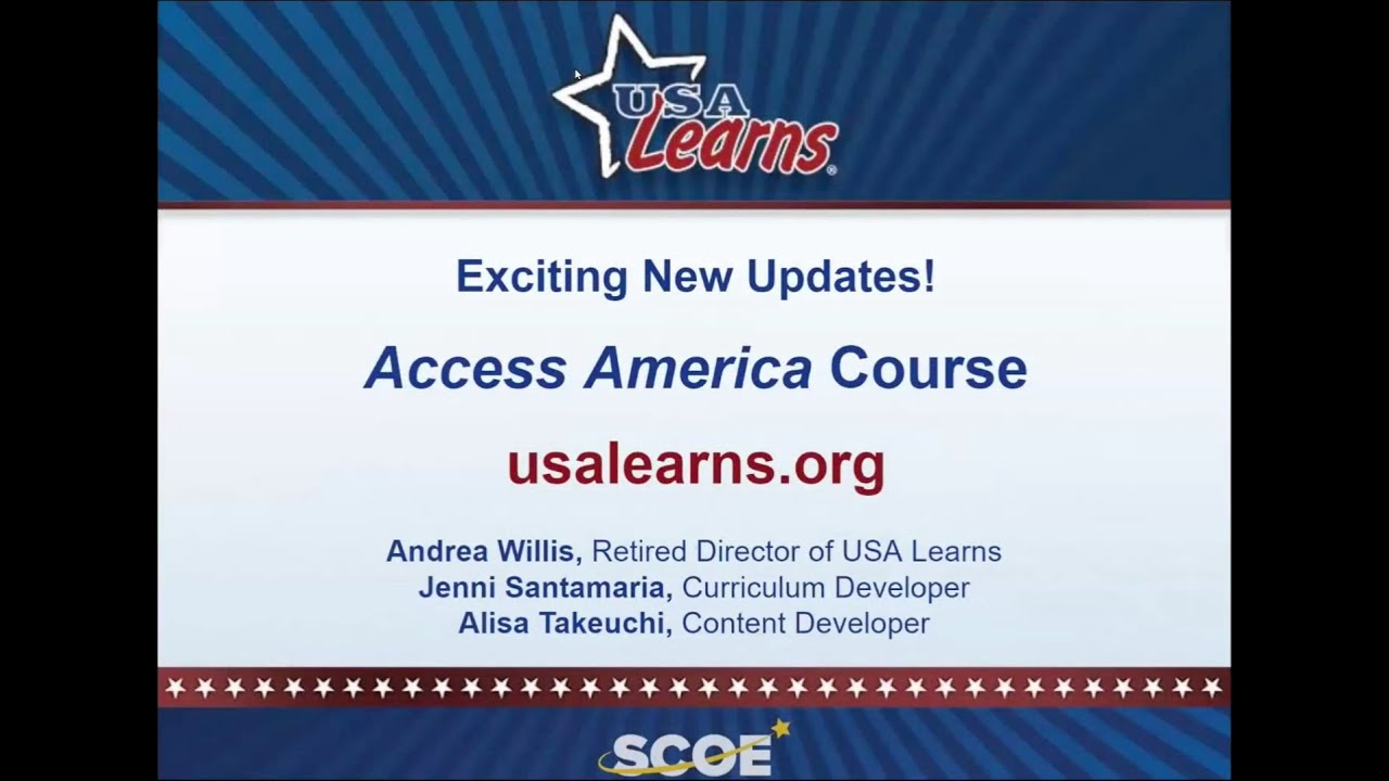 Usa learns webinar september 18 2024 youtube