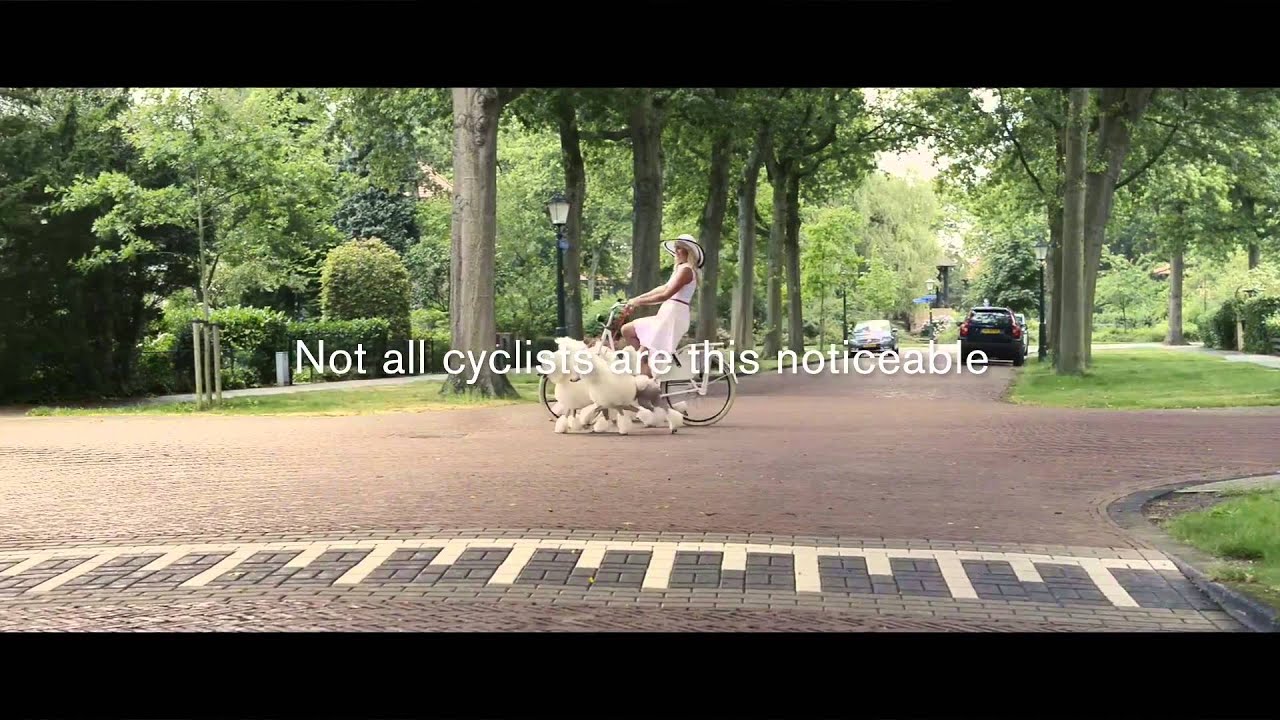 Not all cyclists are this noticeable #1