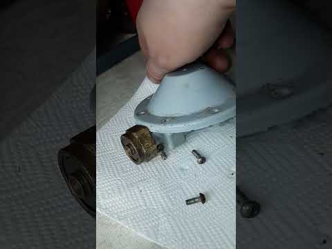 Disassembling a 20-Year-Old Gas Regulator