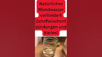 Natural mouthwash prevents gum inflammation! #kochenmitmaryam thumbnail