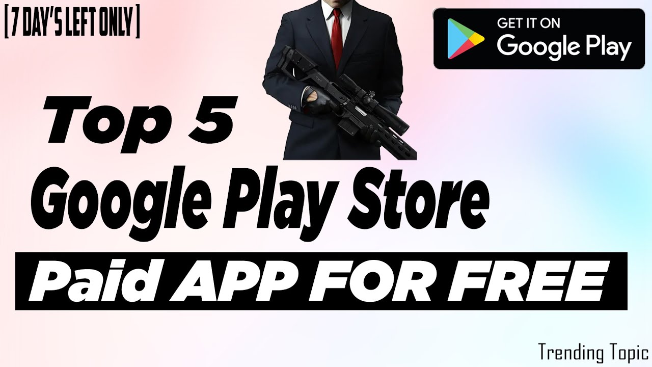 Top 5 Paid Android App from Google Play Store || Kumar Tech House [2020]