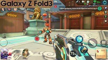 ShellFire - MOBA FPS | Android Gameplay | Galaxy Z Fold3 12/512 Snapdragon 888 | Max Settings