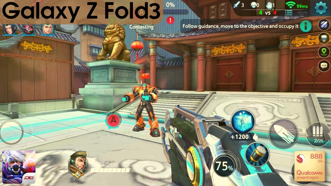 ShellFire - MOBA FPS | Android Gameplay | Galaxy Z Fold3 12/512 ...