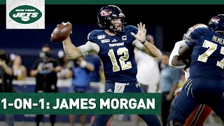 James Morgan 1-On-1: "I'm A Guy Who Will Study His Butt Off" | New York Jets | NFL Details