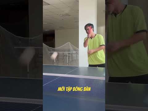 Hướng dẫn tập bóng bàn cho người mới #pingpong #tabletennis #bongban #top