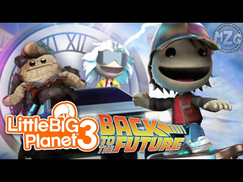 LittleBigPlanet 3 - 백 투 더 퓨처 레벨 키트 DLC!