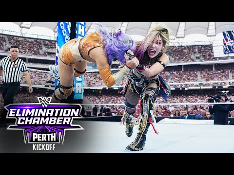 Kabuki Warriors vs. Candice LeRae & Indi Hartwell: WWE Elimination Chamber 2024 highlights