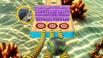 Going Balls- SpeedRun Going Balls Portal Run Gameplay Level 20