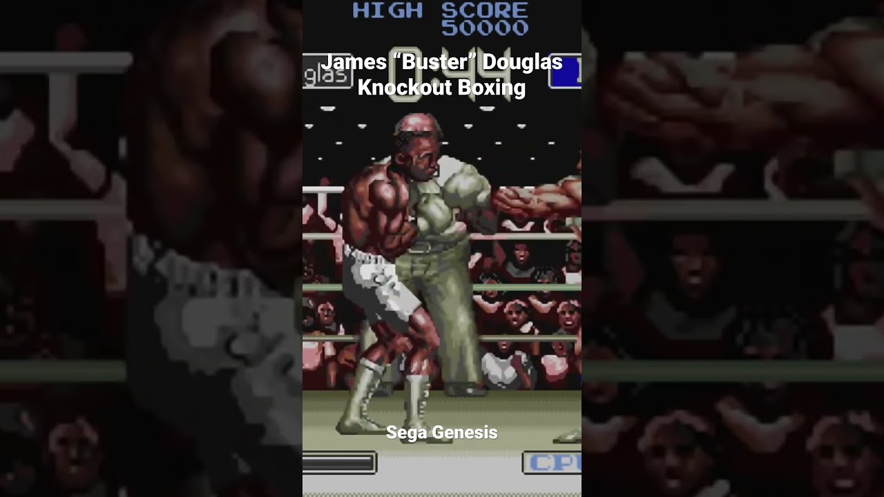 James”Buster”Douglas Knockout Boxing 