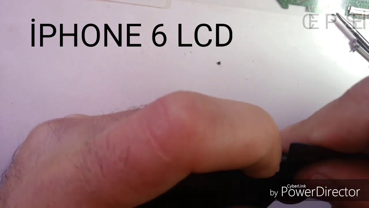 iphone 6 ekran ( LCD ) değiştirme iphone 6 screen replacement замена ...