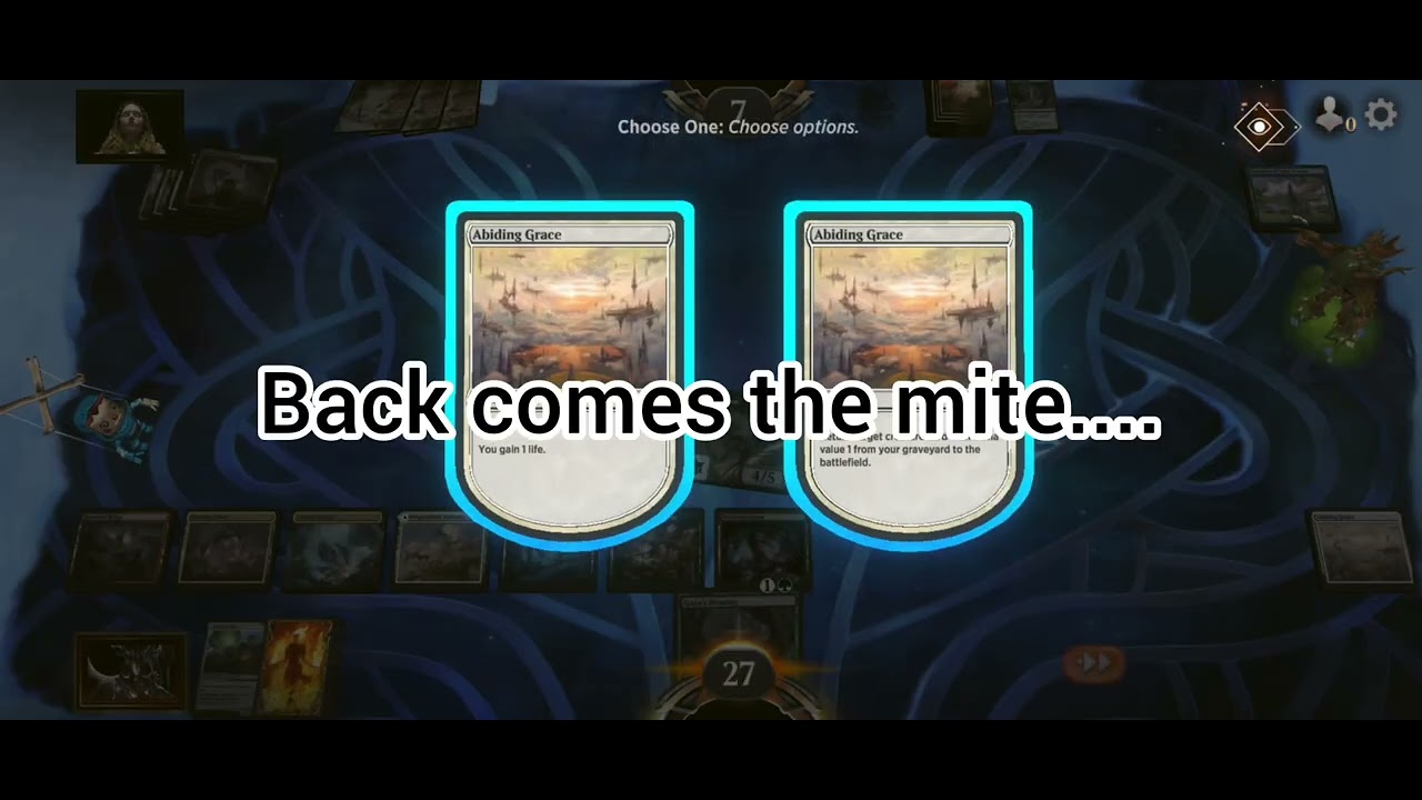 Magic MTGA - So satisfying to beat a shrine deck with Abiding Grace/Haywire Mite combo