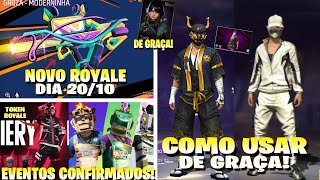 URGENTE!! PASSES DOURADOS E SKINS DE GRAÇA, NOVOS EVENTOS CONFIRMADOS, INCUBADORA DE VOLTA E MAIS!!