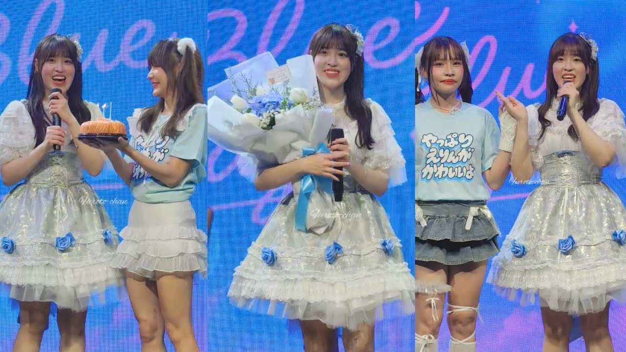 Erin ex. Stellagrima - เป่าเค้กวันเกิด +MC with Petpet Euphonie & BM ex. Re1me1 @ Luce sky blue day