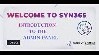 INTRODUCTION TO THE ADMIN PANEL