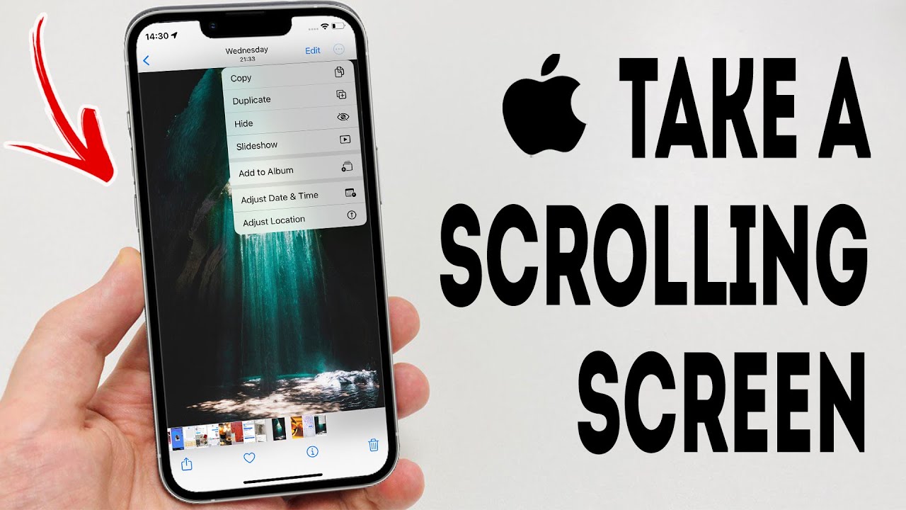 How To Take A Scrolling Screenshot On iPhone - Full Guide - YouTube