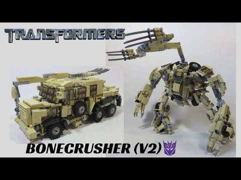 Lego Transformers 2007 Movie: Bonecrusher (V2)