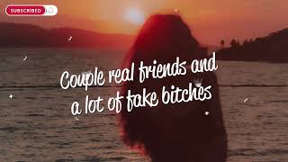 Ashley Kutcher - Fake B*tches (Lyrics)