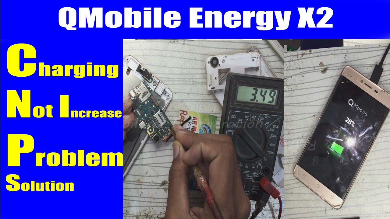 All China Android Phones Fake Charging Solution QMobile Energy X2 Charging Not increase Fix | Urdu
